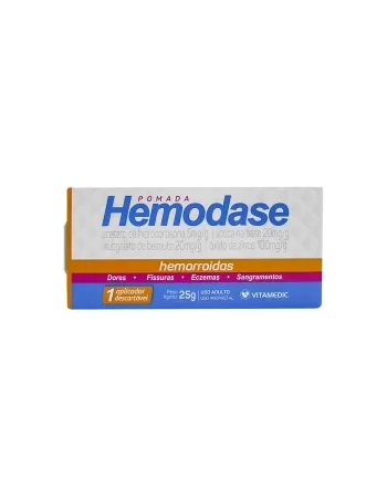 HEMODASE POM 25G C/ 1 APLICADOR