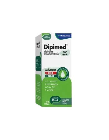 DIPIMED - DIPIRONA GTS 500MG/ML 20ML (180)