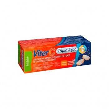 VITER C TRIPLA AÇÃO 1G C/10 COMP EFERV