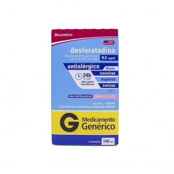 DESLORATADINA 0,5MG/ML 100ML(25)