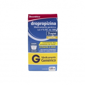 DROPROPIZINA 1,5MG XPE PED 120ML