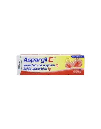 ASPARGIL-C 1G LARANJA C/16COMP EFERV