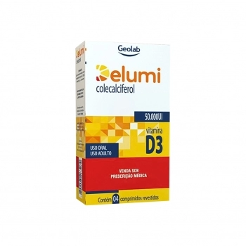 DELUMI COLECALCIFEROL D3 50.000UI 4COMP