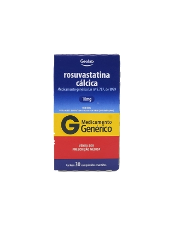 ROSUVASTATINA CALCICA 10MG 30COMP (56)