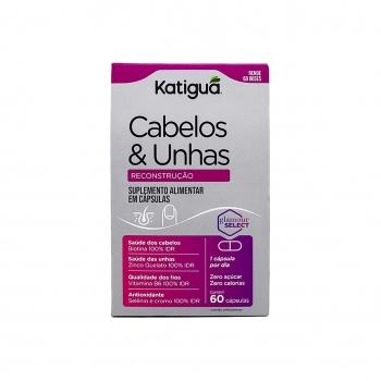 CABELO & UNHAS 60CAPS