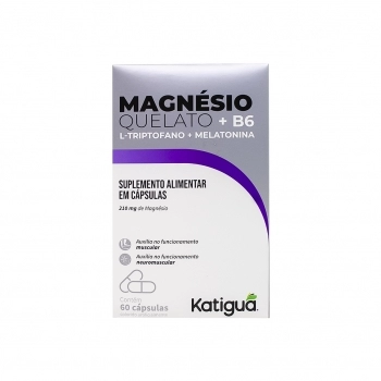 MAGNESIO QUELATO 210MG +B6+L-TRIP+MELAT C/60CAPS