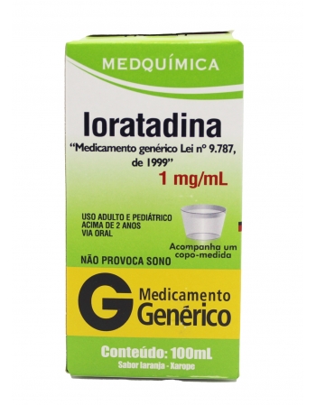 LORATADINA 1 MG/ML 100ML (50)