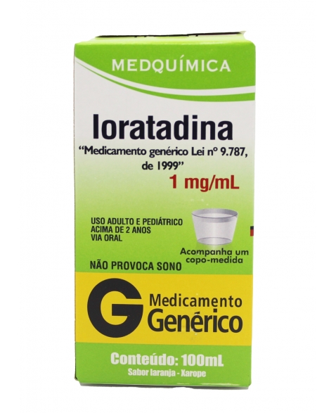 LORATADINA 1 MG/ML 100ML (50)