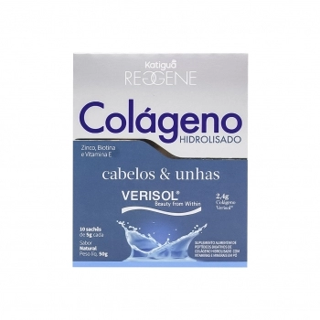 COLAGENO VERIS 10X5G CAB/UNHA SABOR NATURAL (12)
