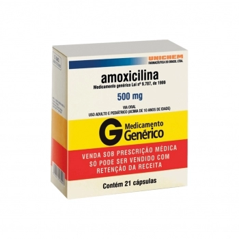 AMOXICILINA 500MG 21CAPS