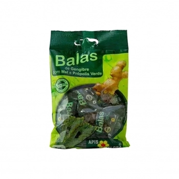 BALAS APIS FLORA GENGIBRE 40G MEL&PROPOLIS VERDE