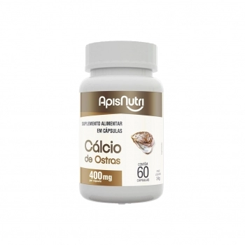 CALCIO DE OSTRAS 400MG 60CAPS (12)