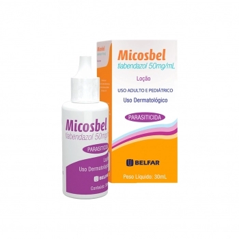 MICOSBEL - TIABENDAZOL LOC 50MG/ML 30ML