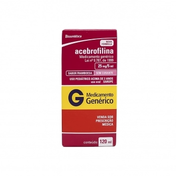 ACEBROFILINA XPE INF 25MG 120ML