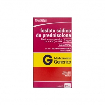 FOSFATO PREDNISOLONA 3MG/ML 60ML (60)
