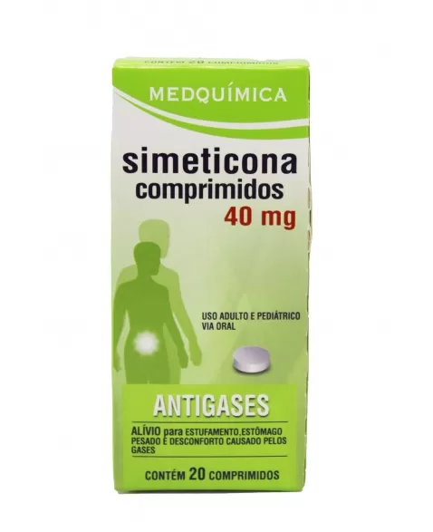 SIMETICONA 40MG 20COMP (100)