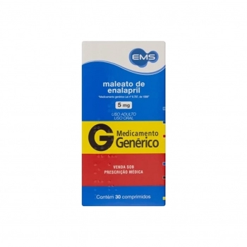 MAL ENALAPRIL 5MG 30COMP