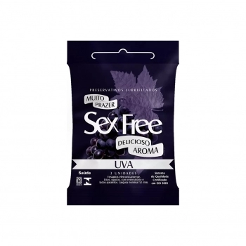 PRESERVATIVO SEXFREE UVA 03UNID (48)
