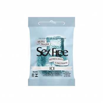 PRESERVATIVO SEXFREE ICE 03UNID (48)