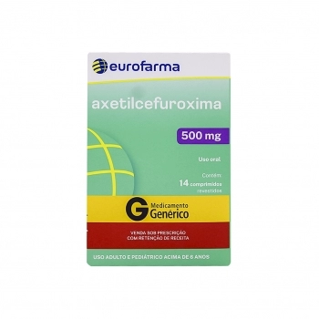 AXETILCEFUROXIMA 500MG 14COMP