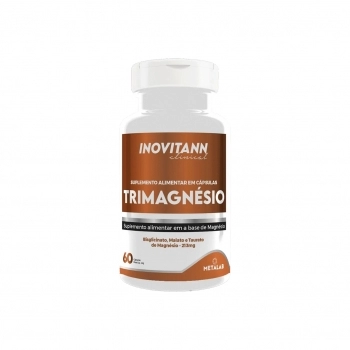 TRIMAGNESIO 213MG 60CAPS - LINHA INOVITANN CLINICAL