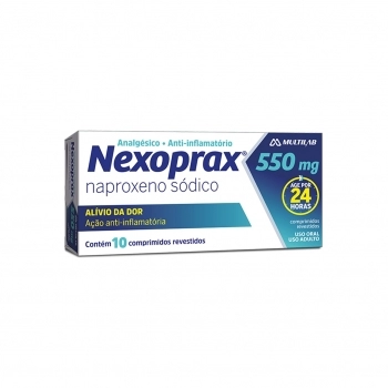 NEXOPRAX - NAPROXENO 550MG 10COMP