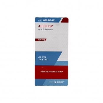 ACECLOR - ACECLOFENACO 100MG 12COMP (60)