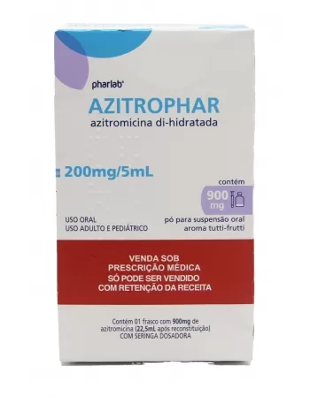 AZITROPHAR - AZITROMICINA 900MG SUSP (48)
