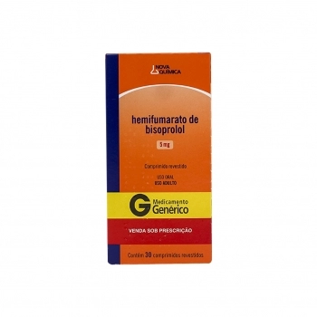 HEMIFUM BISOPROLOL 5MG 30COMP (48)