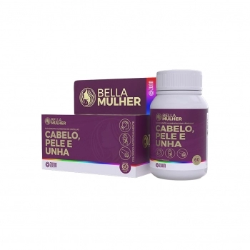 BELLA MULHER - CABELO, PELE E UNHA 60CPS