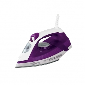 FERRO A VAPOR BLACK DECKER BRANCO/ROXO 220W