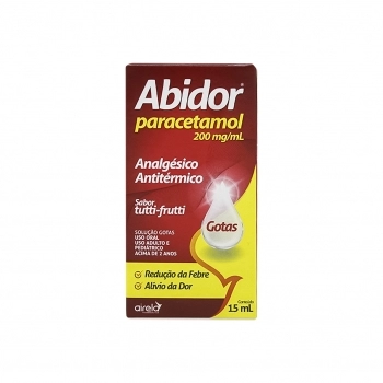 ABIDOR-PARACETAMOL 200MG/15ML FRAMBOESA (200)
