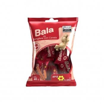 BALAS APIS FLORA GENGIBRE&CANELA 40G