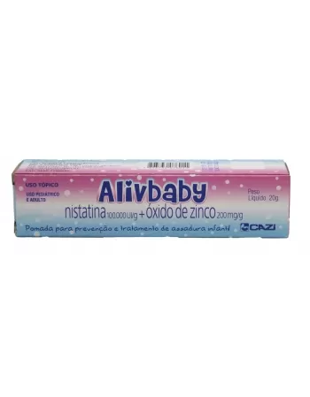 ALIVBABY POMADA 20G NISTATINA + ZINCO (100)