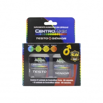 KIT CENTROMAIS SENIOR 60CAPS+TESTO60CAPS