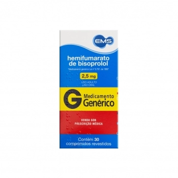 HEMIFUM BISOPROLOL 2,5MG 30COMP