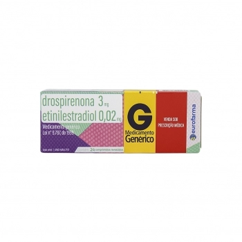 DROSPIRERONA+ETINILESTRADIOL 3,0MG+0,03MG 21COMP