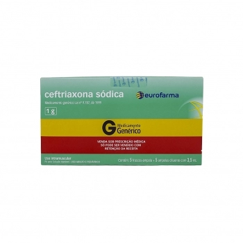 CEFTRIAXONA 1G IM PO INJ+ AMP 5FR+5AMP DIL 3,5ML