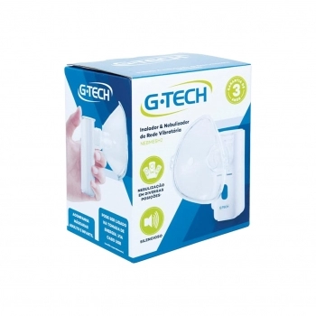 INALADOR E NEBULIZADOR DE REDE VIBRATÓRIA NEBMESH2