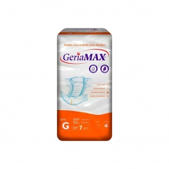 FRALDA GERIATRICA GERIAMAX G C/7UND