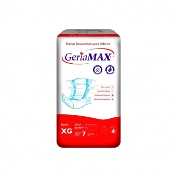 FRALDA GERIATRICA GERIAMAX XG C/7 UNID