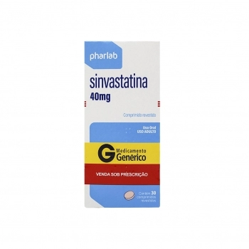 SINVASTATINA 40MG 30COMP (90)
