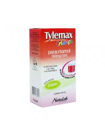 TYLEMAX-PARACETAMOL CRIANÇA 60ML