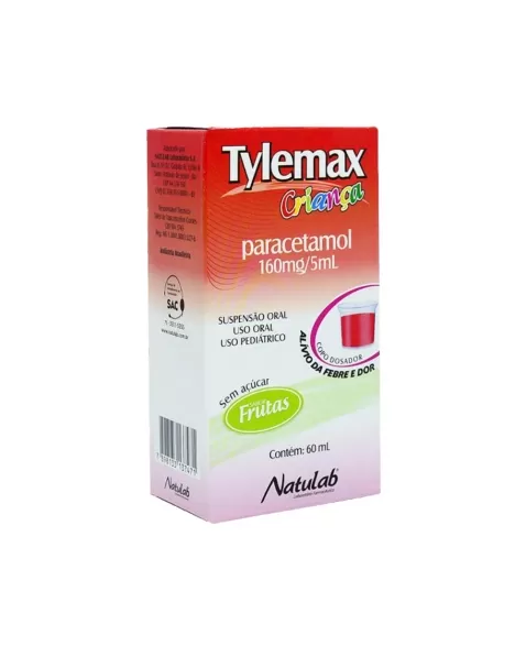 TYLEMAX-PARACETAMOL CRIANÇA 60ML