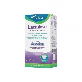 LACTULOSE 667MG/ML AMEIXA 120ML(60)