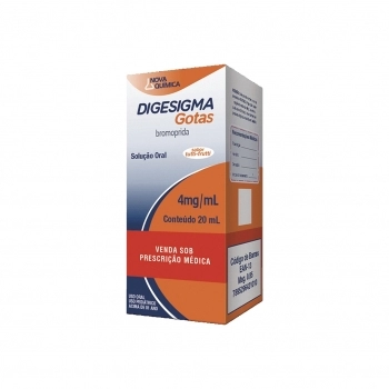 DIGESIGMA - BROMOPRIDA 4MG/ML 20ML