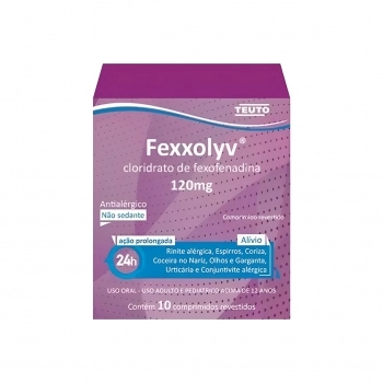 CLOR FEXOFENADINA 120MG 10COMP