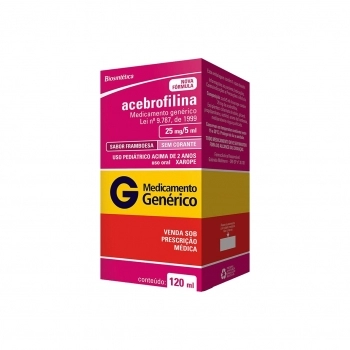 ACEBROFILINA 25MG/5ML IMF 120ML