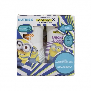 KIT MINIONS (SH 2EM1 250ML+SAB LIQ 250ML)