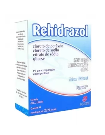 REHIDRAZOL PÓ NATURAL C/4ENV (100)